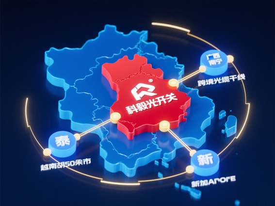 中國(guó)-東盟數(shù)字走廊光通信鏈路示意圖 中國(guó)-東盟數(shù)字走廊光通信鏈路示意圖