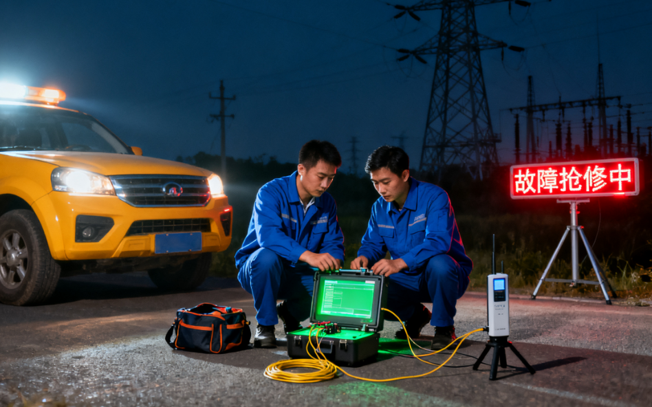 科毅MEMS光開關(guān)在智能電網(wǎng)光纖環(huán)網(wǎng)中的保護倒換示意圖 科毅MEMS光開關(guān)在智能電網(wǎng)光纖環(huán)網(wǎng)中的保護倒換示意圖