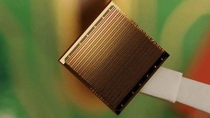 硅光子集成技術(shù)顯微鏡圖像