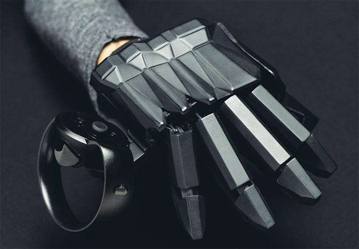 光開關(guān)器件--VR觸覺反饋手套實拍