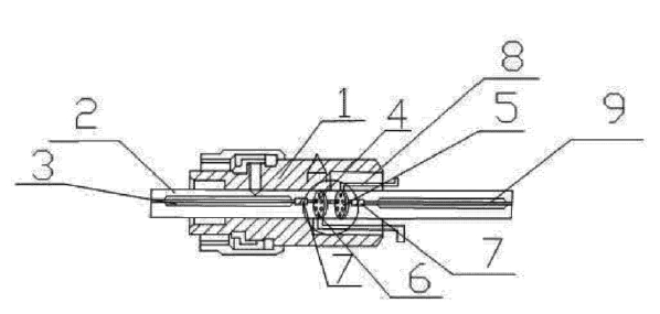 多輪式光衰減器整體剖視圖 - 廣西科毅光通信 多輪式光衰減器整體剖視圖 - 廣西科毅光通信