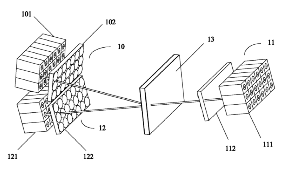 陣列式WDM結(jié)構(gòu)示意圖 - 廣西科毅光通信