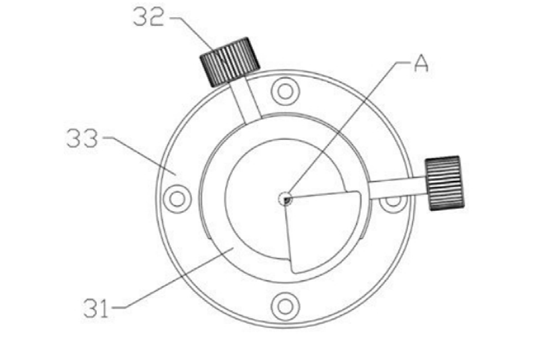 夾持組件夾持保偏光纖時的俯視圖 - 科毅光通信 夾持組件夾持保偏光纖時的俯視圖 - 科毅光通信