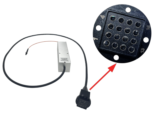 1×16多模光開關(guān)陣列輸出示意圖 - 廣西科毅光通信 1×16多模光開關(guān)陣列輸出示意圖 - 廣西科毅光通信