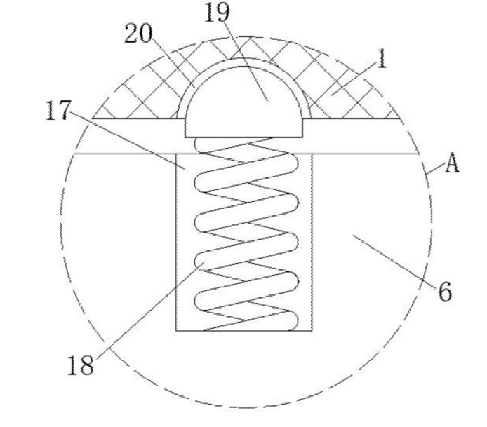 結(jié)構(gòu)正視剖面示意圖A處局部結(jié)構(gòu)放大圖 - 科毅光通信 結(jié)構(gòu)正視剖面示意圖A處局部結(jié)構(gòu)放大圖 - 科毅光通信