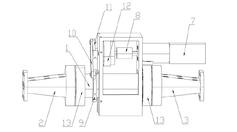 平面連桿機(jī)構(gòu)結(jié)構(gòu)及其安裝示意圖 - 廣西科毅光通信